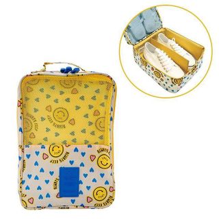 Túi đựng giày và đồ dùng cá nhân tiện ích TRAVEL tim vàng