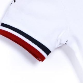 Áo Polo Họa Tiết Mỏ Neo Trắng 09 - 1 ri 7 cái