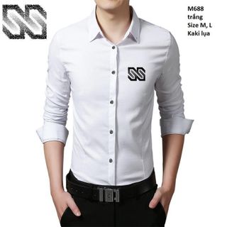M688 - ÁO SƠ MI NAM LOGO SS