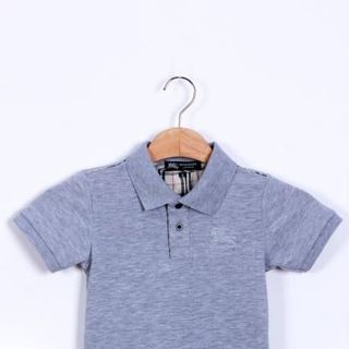 Áo Baby Buberry Xám-VNXK 01 in Phản Quang -  ri nhí 7 cái; ri đại 5 cái