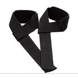 Dây quấn cổ tay tập tạ lifting strap, dây kéo lưng hỗ trợ nâng đẩy tạ xà đơn (1 đôi) LOAI KHÔNG NỆM MÚT