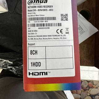 Đầu ghi hình IP 8 kênh DAHUA DHI-NVR4108HS-4KS3- hàng chính hãng