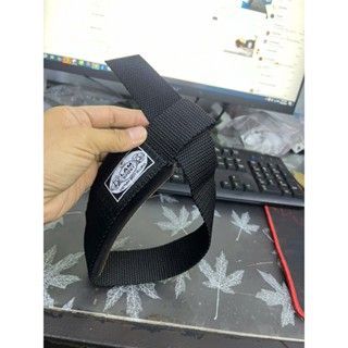 Dây quấn cổ tay tập tạ lifting strap, dây kéo lưng hỗ trợ nâng đẩy tạ xà đơn (1 đôi) LOAI KHÔNG NỆM MÚT