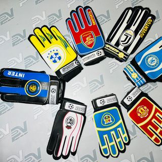 Găng tay thủ môn các câu lạc bộ bóng đá người lớn trẻ em INTERMILAN, JUVETUS, MU,CHELSEA, REALMADRID,PCB,LIVERPOOL