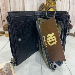 Ví ngắn nam da bò thật M1273