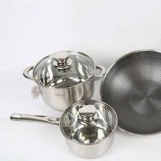 BỘ NỒI CHẢO INOX CAO CẤP SRAPP