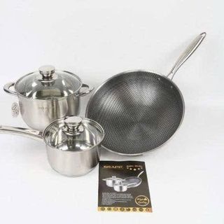 BỘ NỒI CHẢO INOX CAO CẤP SRAPP