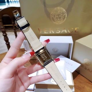 ĐỒNG HỒ NỮ CAO CẤP VERSAT DV25 DÂY DA CÁ SẤU MẶT VUÔNG VIỀN HỘT
