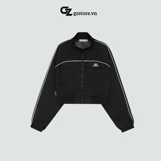 Áo khoác dù Thêu TWENTI Nam Nữ form lửng unisex dù cánh dơi 2 lớp túi hợp mí viền ulzzang Siêu chất