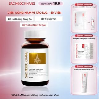 Viên Uống Sắc Ngọc Khang Vi Tảo Lục [Hộp 60 viên]