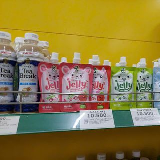 Nước thạch uống hoa quả Jelly túi 80ml- Hương vị trái cây 10 túi/bịch