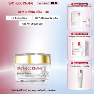 Kem Dưỡng Trắng Da Ban Đêm [Hũ 10g]
