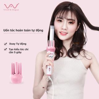 MÁY UỐN TÓC VIVID 2IN1 TRẮNG HỒNG