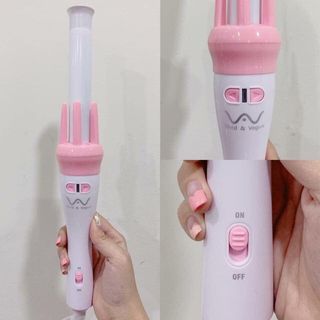 MÁY UỐN TÓC VIVID 2IN1 TRẮNG HỒNG