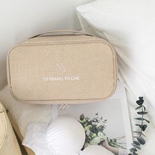 Túi du lịch đựng đồ lót - Túi vải chống thấm nước cao cấp đựng quần áo lót mỹ phẩm cá nhân tiện dụng