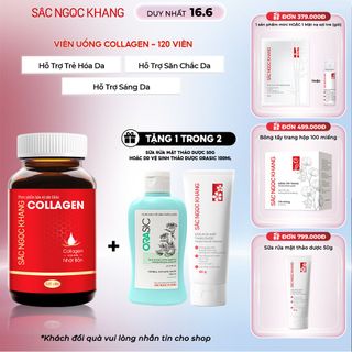 Viên Uống Collagen Dipeptide Sắc Ngọc Khang [Hộp 120 Viên]