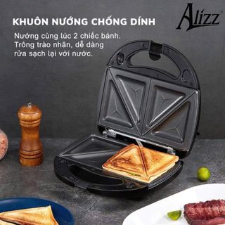 MÁY NƯỚNG BÁNH HOTDOG 750W ALIZZ AL-13556