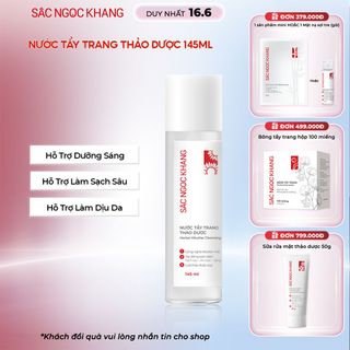 Nước Tẩy Trang Thảo Dược Sắc Ngọc Khang [Chai 145ml]