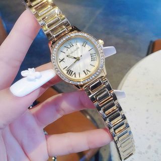 SALE BỎ MẪU ĐỒNG HỒ NỮ THỜI TRANG MICHAEL K MẶT BẦU SỐ LA MÃ
