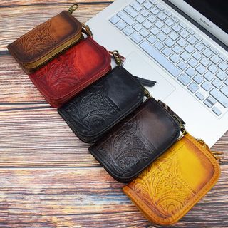 Ví thẻ nam da bò thật SG119