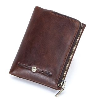 Ví ngắn nam da bò thật M1307
