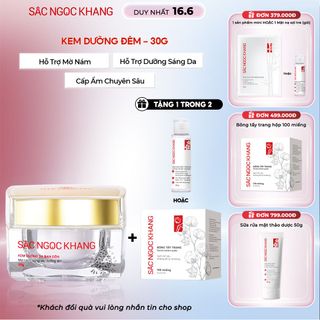 Kem Dưỡng Trắng Da Ban Đêm [Hộp 30g]