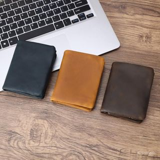 Ví ngắn nam da bò thật 4127