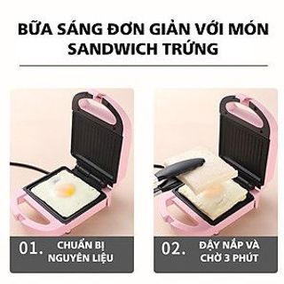 MÁY LÀM BÁNH MÌ SANDWICH TIỆN DỤNG