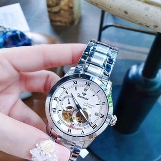 ĐỒNG HỒ NAM CHÍNH HÃNG FUNMEI CƠ TỰ ĐỘNG TRÒN FULLBOX TEM HÃNG