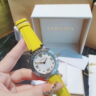 ĐỒNG HỒ NỮ CAO CẤP VERSAT DÂY DA MẶT TRÒN VÂN TIA