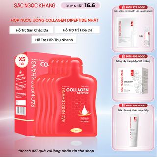 Nước Uống Collagen Dipeptide Sắc Ngọc Khang [Hộp 5 Túi]
