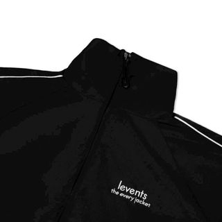 Áo khoác dù 2 lớp nam nữ thêu chữ levents phối viền chỉ tay from cực ngầu Unisex