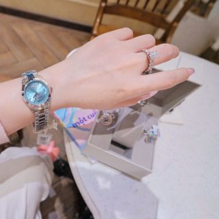 SET ĐỒNG HỒ CAO CẤP VIVIEN FENCHURH TRỌN BỘ TRANG SỨC MẶT XANH
