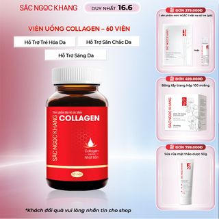 Viên Uống Collagen Dipeptide Sắc Ngọc Khang [Hộp 60 Viên]