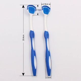 Bàn Chải Lưỡi Silicone Rưa Lưỡi Cạo Sạch Mảng Bám Lông Mềm Mại Không Đau Rát - Bàn chải lưỡi giá sỉ