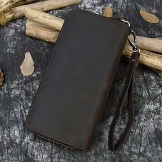 Ví cầm tay nam da bò thật C1008
