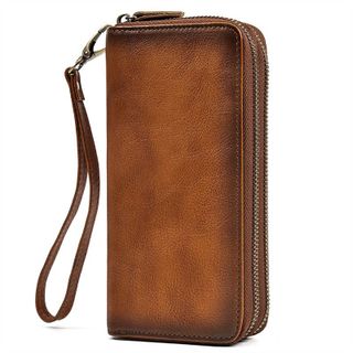 Ví cầm tay nam da bò thật C1008