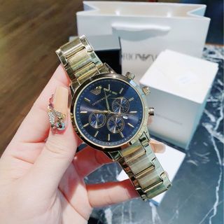 SALE BỎ MẪU ĐỒNG HỒ NAM THỜI TRANG ARMANY XI MẠ LỚP VÀNG