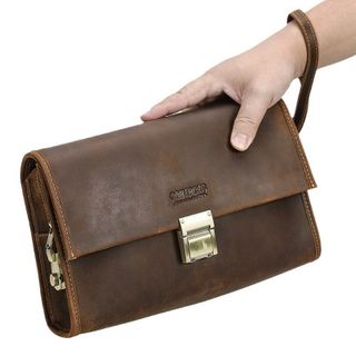 Ví cầm tay nam da bò thật MC1041
