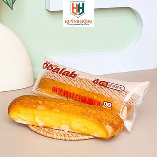 [GIÁ SỈ]  1 Thùng 20 Cái Bánh Mì Dài Nhân Đậu Đỏ Cao Cấp OBALAB - Ngọt - Mềm - Đóng Gói Tiện Lợi - Vệ Sinh