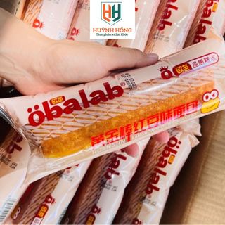 [GIÁ SỈ]  1 Thùng 20 Cái Bánh Mì Dài Nhân Đậu Đỏ Cao Cấp OBALAB - Ngọt - Mềm - Đóng Gói Tiện Lợi - Vệ Sinh