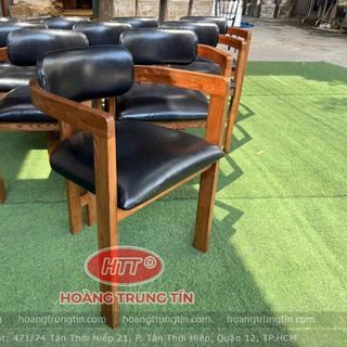 Ghế gổ nệm cafe cao cấp giá xưởng