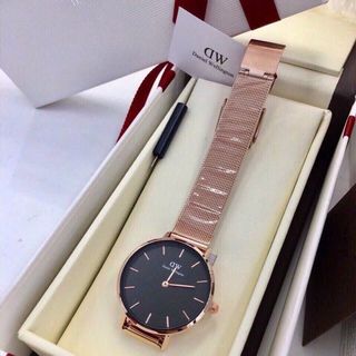 SALE BỎ MẪU ĐỒNG HỒ NAM NỮ DANIEL W MẶT TRÒN ĐỒNG GIÁ