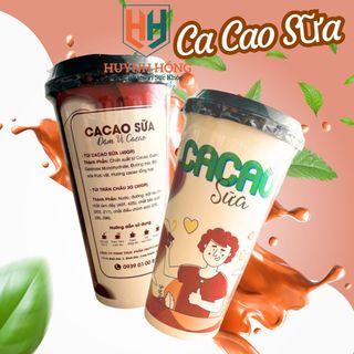 [GIÁ SỈ] 1 Thùng 24 Ly Trà Sữa Hoàng Vinh Đủ Vị - Topping Trân Châu- Size L - Pha Trong 1 Phút - Thơm Ngon - An Toàn