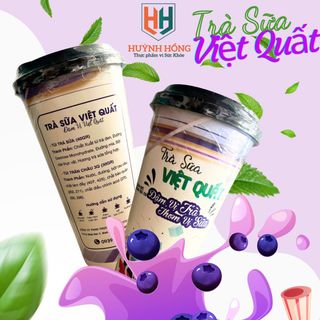 [GIÁ SỈ] 1 Thùng 24 Ly Trà Sữa Hoàng Vinh Đủ Vị - Topping Trân Châu- Size L - Pha Trong 1 Phút - Thơm Ngon - An Toàn