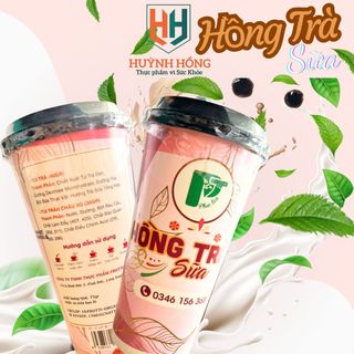 [GIÁ SỈ] 1 Thùng 24 Ly Trà Sữa Hoàng Vinh Đủ Vị - Topping Trân Châu- Size L - Pha Trong 1 Phút - Thơm Ngon - An Toàn