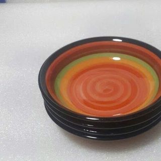 SET 10 ĐĨA SỨ 4 INCH CẦU VÒNG CAO CẤP