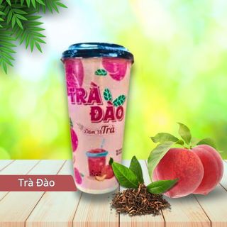 [GIÁ SỈ] 1 Thùng 24 Ly Đủ Vị Trà Trái Cây Hoàng Vinh - Topping Thạch Dừa - Size L - Pha Nhanh - Uống Ngon - An Toàn
