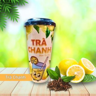 [GIÁ SỈ] 1 Thùng 24 Ly Đủ Vị Trà Trái Cây Hoàng Vinh - Topping Thạch Dừa - Size L - Pha Nhanh - Uống Ngon - An Toàn
