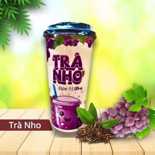 [GIÁ SỈ] 1 Thùng 24 Ly Đủ Vị Trà Trái Cây Hoàng Vinh - Topping Thạch Dừa - Size L - Pha Nhanh - Uống Ngon - An Toàn